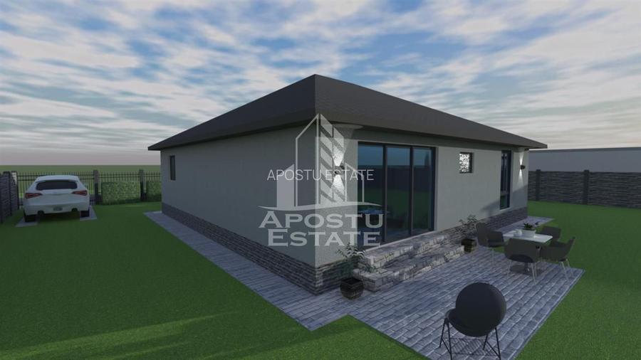 Casa individuala pe parter, 4 camere si 2 bai, 530 mp teren - 4