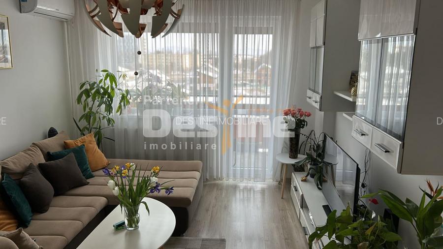 Apartament cu 2 camere mobilat utilat, cu loc de parcare parcare, zona Coresi - 2