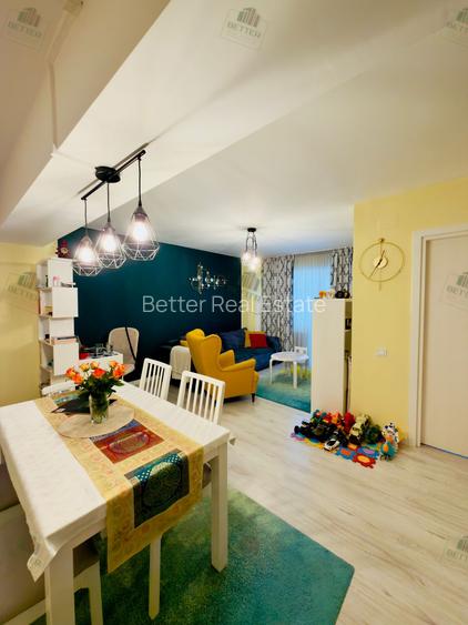 Apartament 3 camere de vânzare - Popești-Leordeni, 100 mp - 2 băi - 3