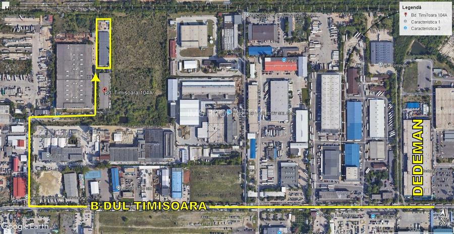 Vanzare hala Bd. Timisoara 2195 mp, toate utilitatile, teren 5900 mp - 4