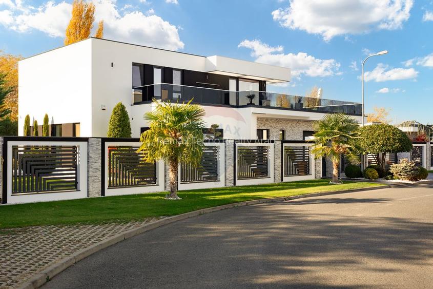 Vilă de lux stil mediteranian de vânzare zona Aradul Nou-Tabacovici - 5