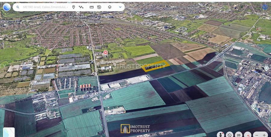 De vânzare Teren Intravilan 62.700 mp – Arad, Grădiște - 3