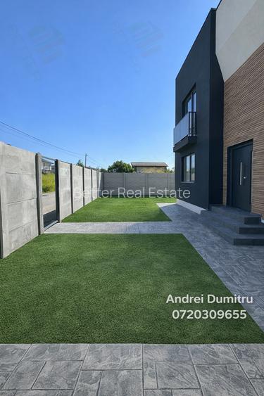 Casă modernă P+1 în Comuna Berceni – 4 camere, teren 310 mp, utilități - 2