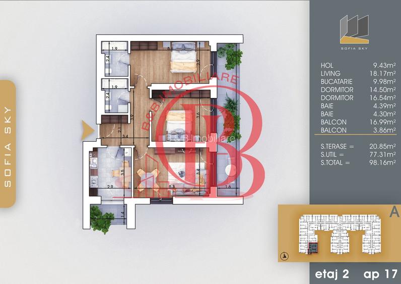 Apartament 3 camere Mutare rapida 7min Metrou Nicolae Teclu - 1