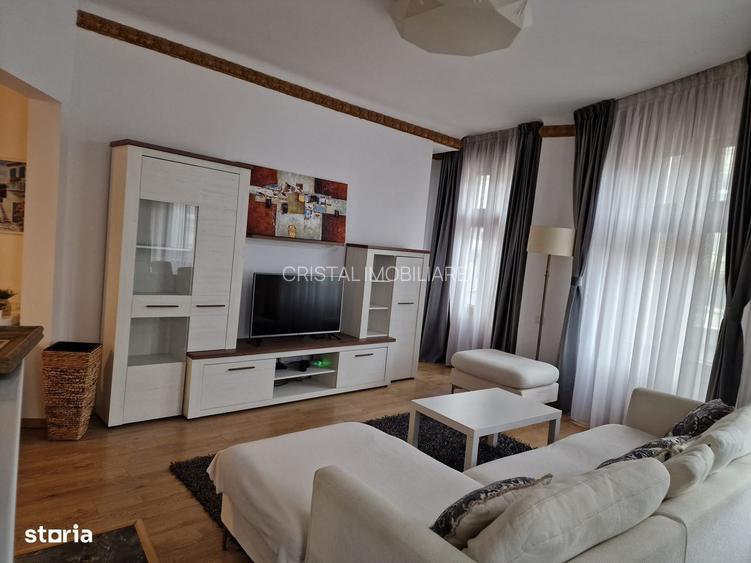 Apartament 2 camere Calea Victoriei, 60 mp, centrală proprie, 5 balcoane - 5