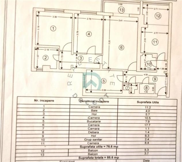 Apartament 4 camere, etaj intermediar, Tractorul, Brasov - 10