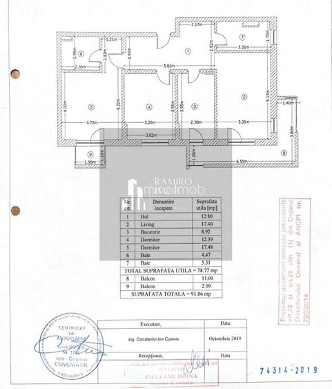 Apartament 3 camere decomandat Metalurgiei Sector 4 - 32