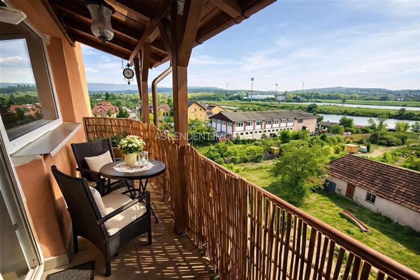 3 camere,panoramic,75 mp,mobilat,terasa, lift,parcare,Unirii,Targu Mures,Digului - 3