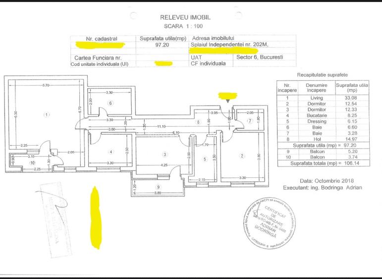 Apartament 4 Camere - Cotroceni Smart Residence - Grozăvești  - 16