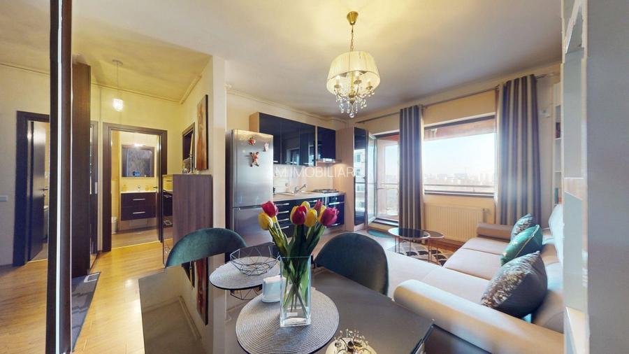 AP. 2 CAMERE LUJERULUI, CENTRALA, BUCATARIE OPEN-SPACE, METROU 7 MIN - 3