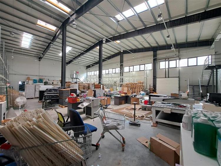 Hala de 765 mp utili + 216 birouri, situata in zona Tetarom! - 2