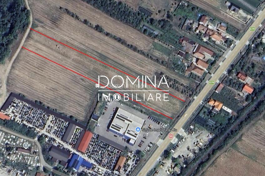 Vanzare teren situat in Targu Jiu, cartier Iezureni, la DN66  - 4