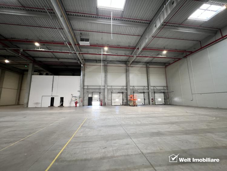 Depozit logistic 2610mp, 300mp birouri, H= 11m, ISU, zona Aeroport