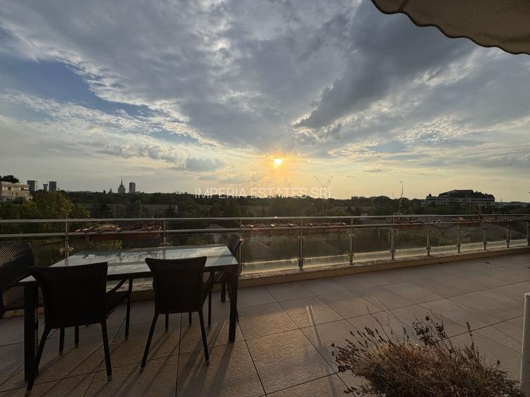 Apartament de lux cu terasa  panoramica,  vedere libera parc Herastrau,  garaj - 7