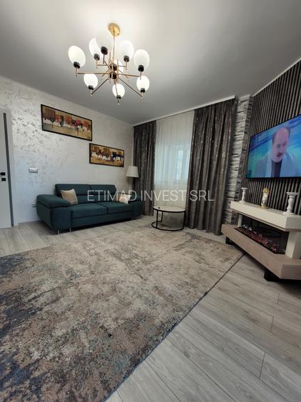 TOMIS NORD - CAMPUS - 2 camere mobilat modern - termen lung - 600 Euro - 3