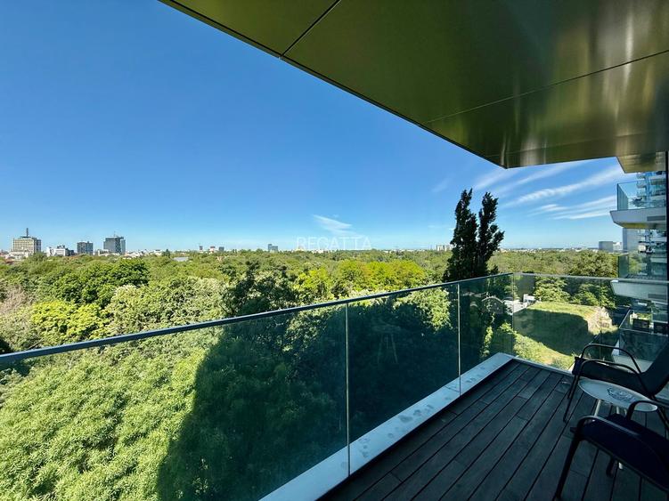 Apartament de inchiriat 3 camere, vedere spectaculoasa, zona Floreasca, Bucurest - 3