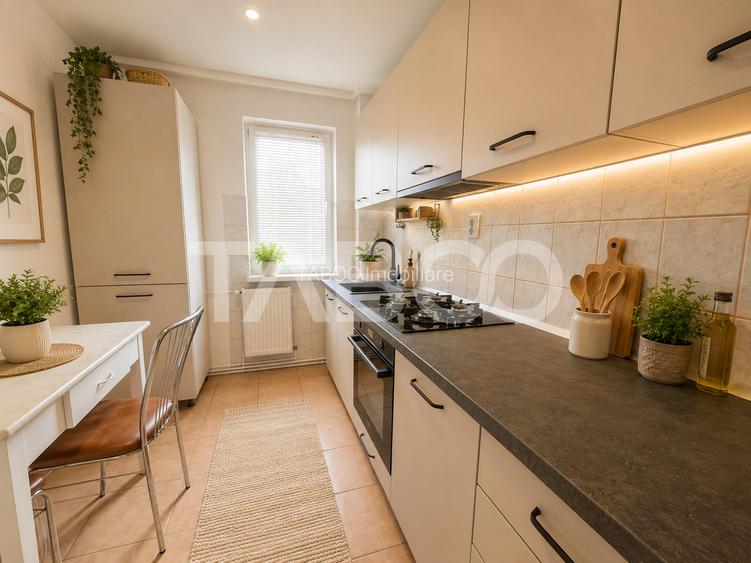 Apartament renovat de vanzare 3 camere balcon pivnita Mihai Viteazul - 9