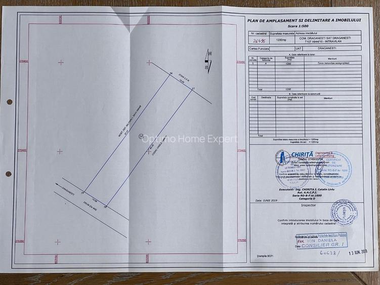 Teren intravilan, 1200mp, la 300m de gara, langa padure, toate utilitatile - 4