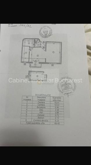 2 camere  | Bulevard Gh. Magheru - Romana | Decomandat | Balcon - 8