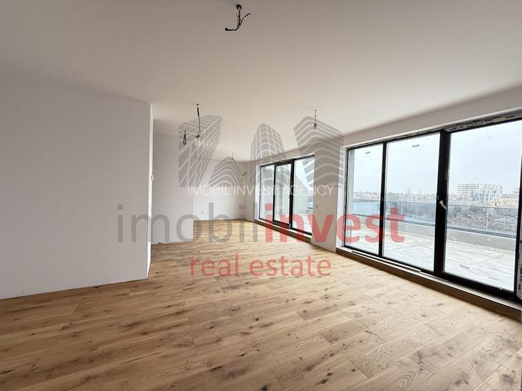 Apartament 4 camere de vanzare Pipera in bloc cu vedere la lac - 11