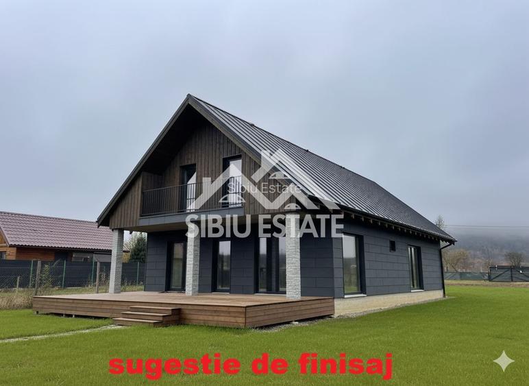 Casa 130 mp, teren 2800 mp, priveliște superbă – Marginimea Sibiului - 11