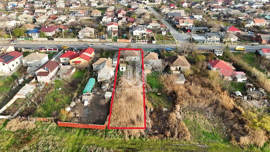 Teren intravilan 1052mp cu casa renovabila de cărămidă Tuzla - 4
