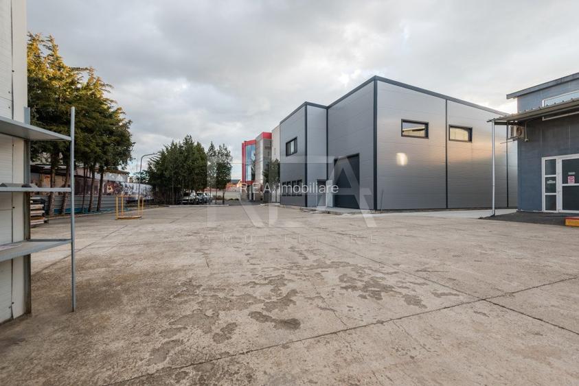 Hale depozitare/productie + Cladire de birouri | Teren 4213 m.p. | Tunari - 37