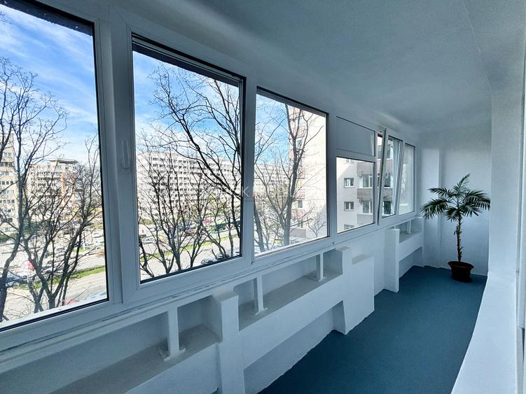 0% COMISION -3 Camere Renovat Complet - Etaj 4 Bloc Anvelopat Metrou GORJULUI 1m - 4