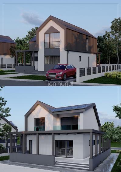 Vila P+1 Balotesti.Green Street Villas - 3