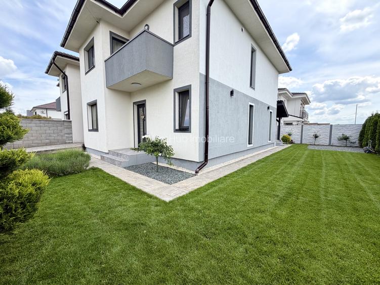 Duplex despartit prin garaj, 5 camere, 137 mp utili - Dumbravita - 2