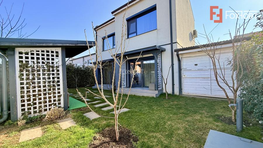 Duplex de vanzare, 3 camere + garaj - toate utilitatile - Dumbravita - 23