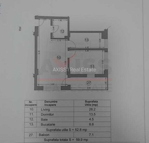 Ap 2 camere | parcare inclusa | Mamaia Sat | Str A6 - 3