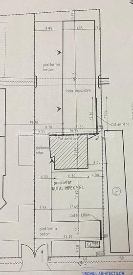 Zona Eminescu HALA 451 mp + caldire birouri 154 mp, teren 2000mp! - 17