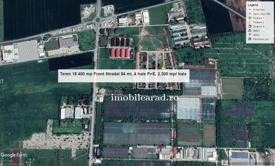 Teren 18.400 mp cu 4 hale P+E pe Artera principala vizavi de Metro-Momax - 2