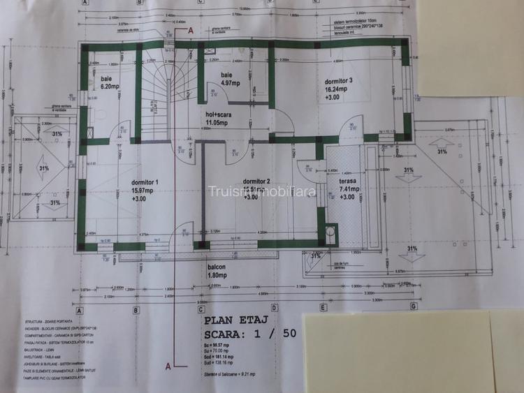 Vila P + Et 1, Gageni, 2010, piscina - 2