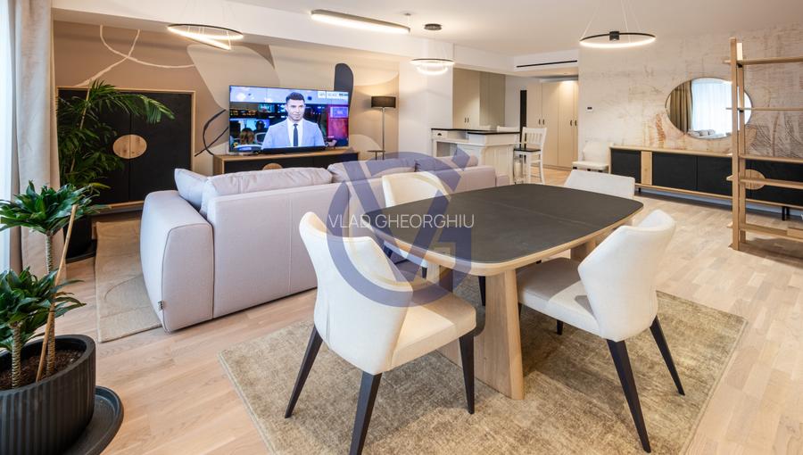 Impecabil! 4 cam mobilate modern & lux, 123mp, prima inchiriere! COMISION 0%! - 13