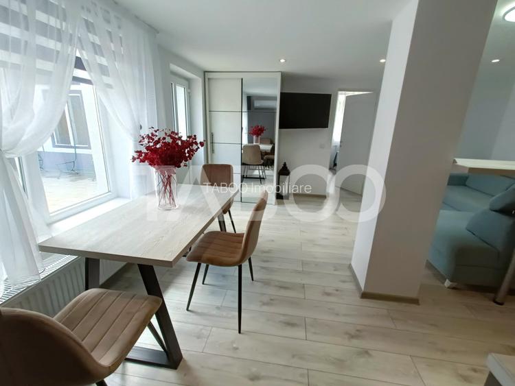 Apartament 2 camere - mobilat modern - curte proprie cu filigorie - 6