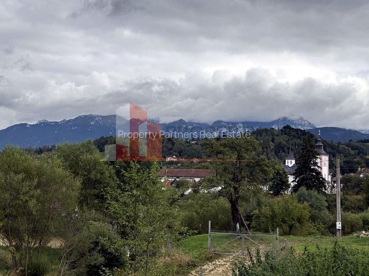 Teren de investiție în Moieciu, lângă Castelul Bran – 11.381 mp, vedere Bucegi - 10