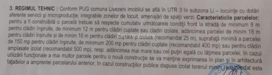 Sanisor - Teren intravilan 1812mp + 300 mp drum privat - 9