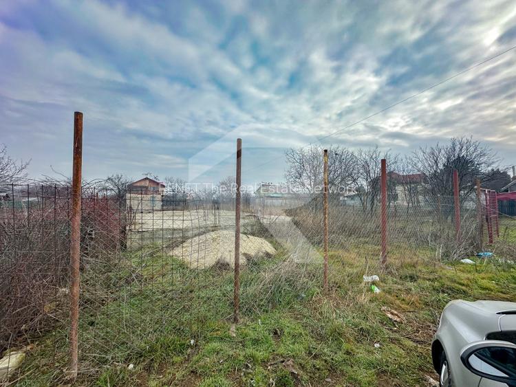 Mihăilești - teren împrejmuit 401mp, cu puț, COMISION 0 - 7