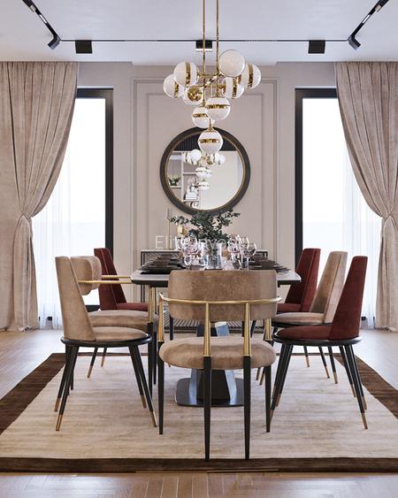 Apartament 4 camere-220 mp-Penthouse-Ansamblu Rezidential Finalizat-2 min Metrou - 9