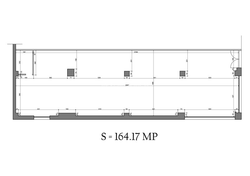 FARA COMISION! Spatiu comercial 164 mp, la strada principala, bloc nou, CUG - 8