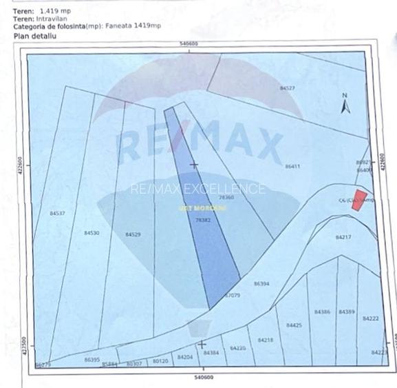 Teren 1,419mp Moroeni / DN 71 - 2