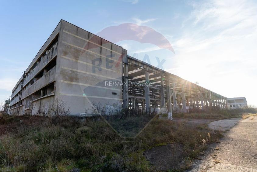 Teren industrial Orastie 13,5 ha cu hale fosta platforma industriala - 10