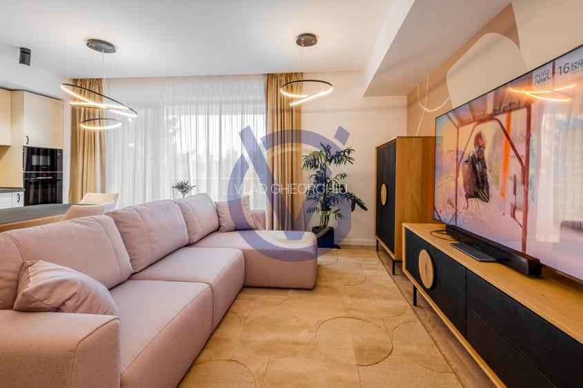 Impecabil! 4 cam mobilate modern & lux, 123mp, prima inchiriere! COMISION 0%! - 7