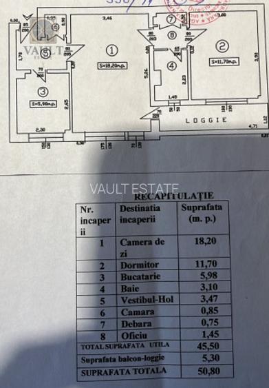 Apartament 2 camere-9 minute de mers pana la metrou Dristor - 1