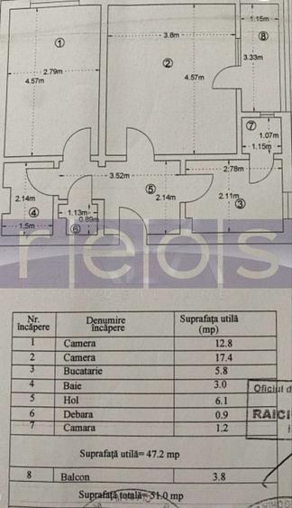 VANZARE APARTAMENT 2 CAMERE CAMIL RESSU PARK LAKE PARCARE INCLUS 51MP - 10