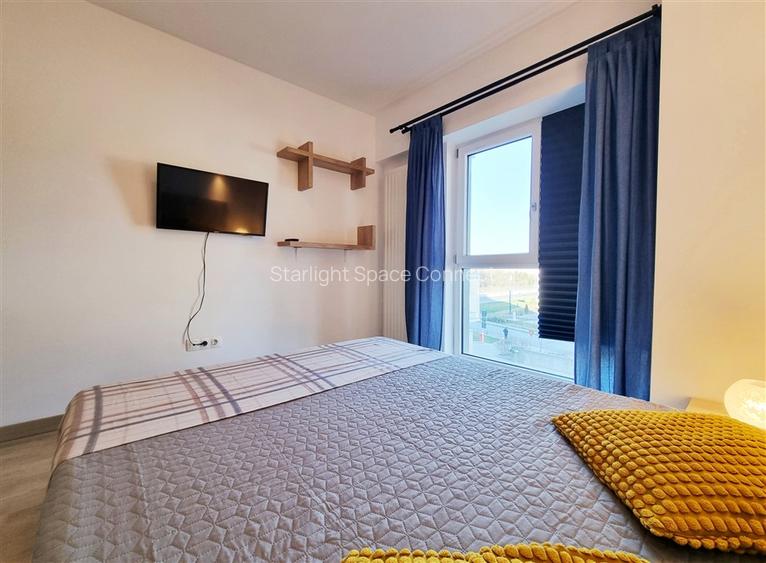 Modern Fully Furnished 2-Room Apartment with Parking | Pipera – Sector 1 - 14