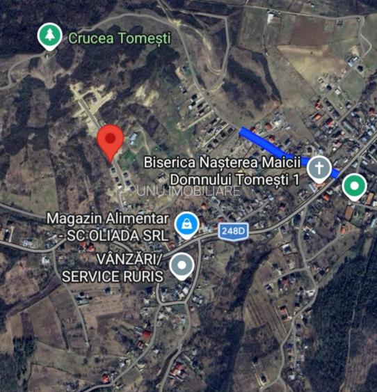 Teren Intravilan Tomești, 430 mp cu Utilități - Curent, Apă, Canalizare | Zonă Case Noi, Panoramă - 2