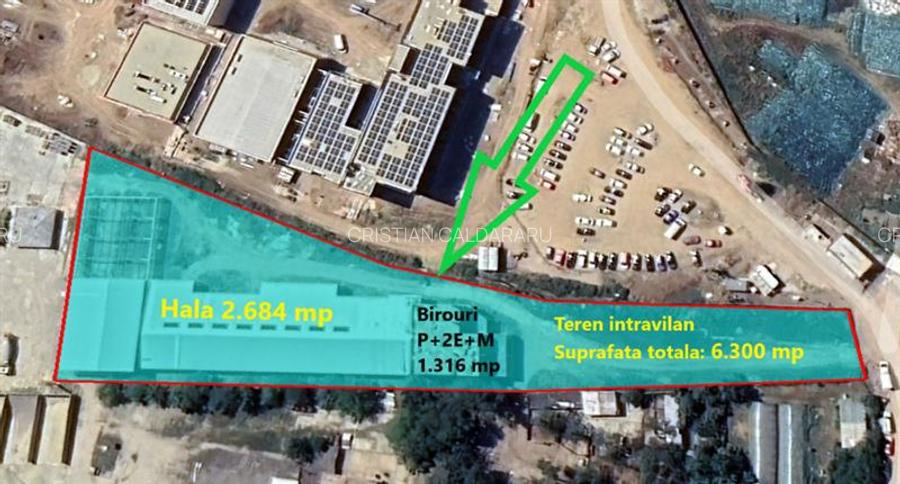 Vanzare depozit/hala/spatiu industrial Popesti Leordeni - Centura Sud, Ilfov - 19